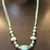 Náhrdelník tyrkenit, perla